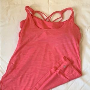 Tank with built in bra